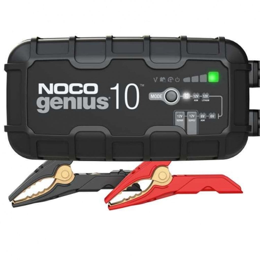 12V Noco laddare 10A 20-230Ah (AGM, EFB, SMF, Li-ion)