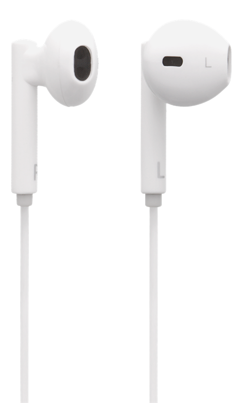 STREETZ In-Ear Hörlurar, Lightning - Vit