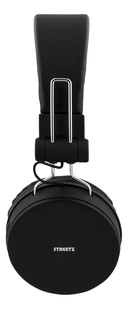 STREETZ Vikbart On-Ear Bluetooth Headset, 3.5 mm - Svart - Bild 3