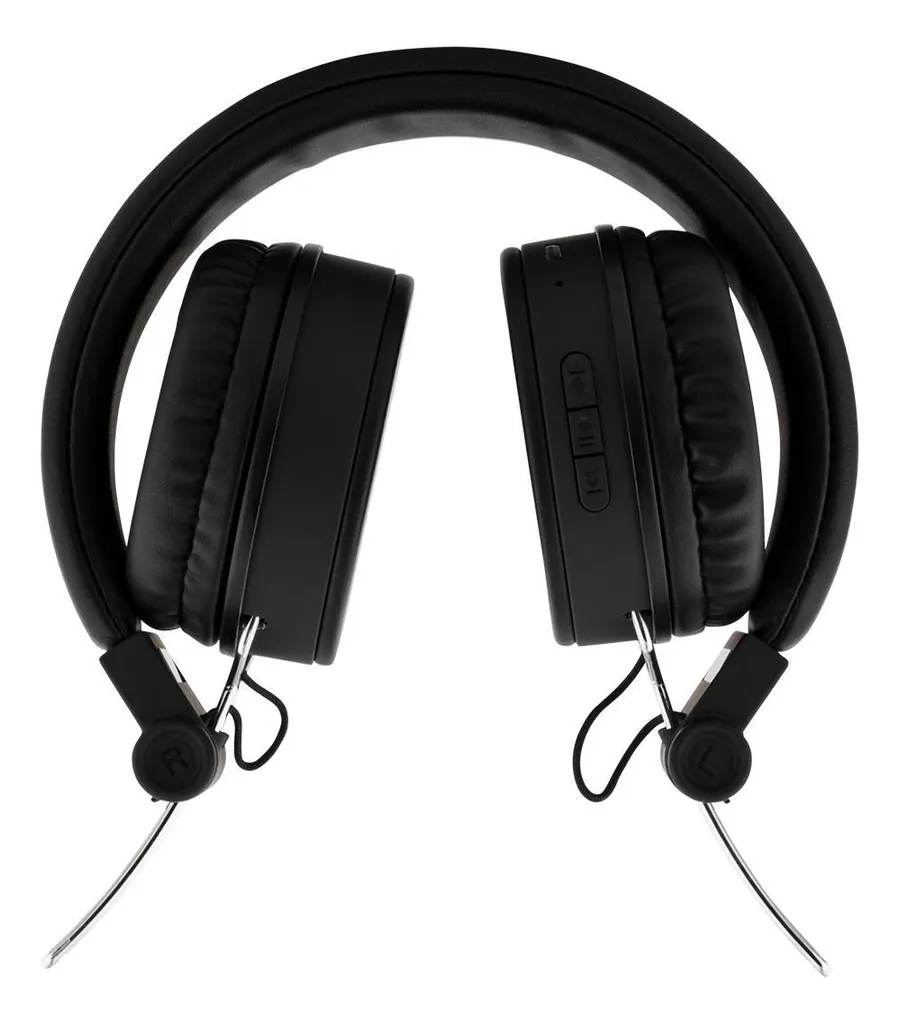STREETZ Vikbart On-Ear Bluetooth Headset, 3.5 mm - Svart - Bild 2
