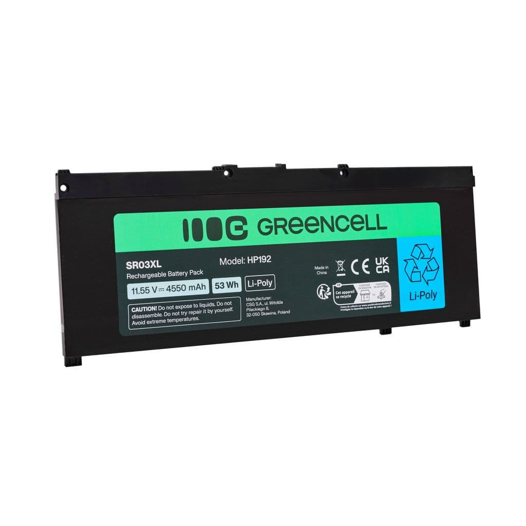 Green Cell Batteri till HP SR03XL HP Pavilion Gaming 15 - Bild 2