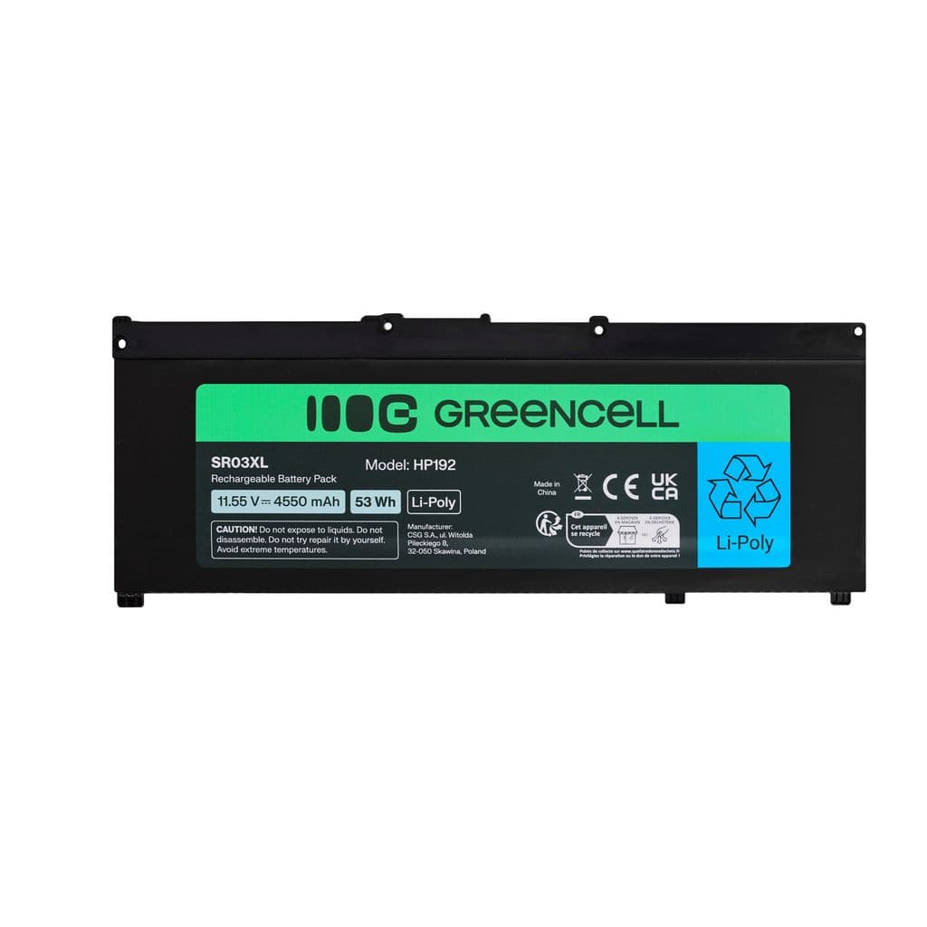 Green Cell Batteri till HP SR03XL HP Pavilion Gaming 15 - Bild 3