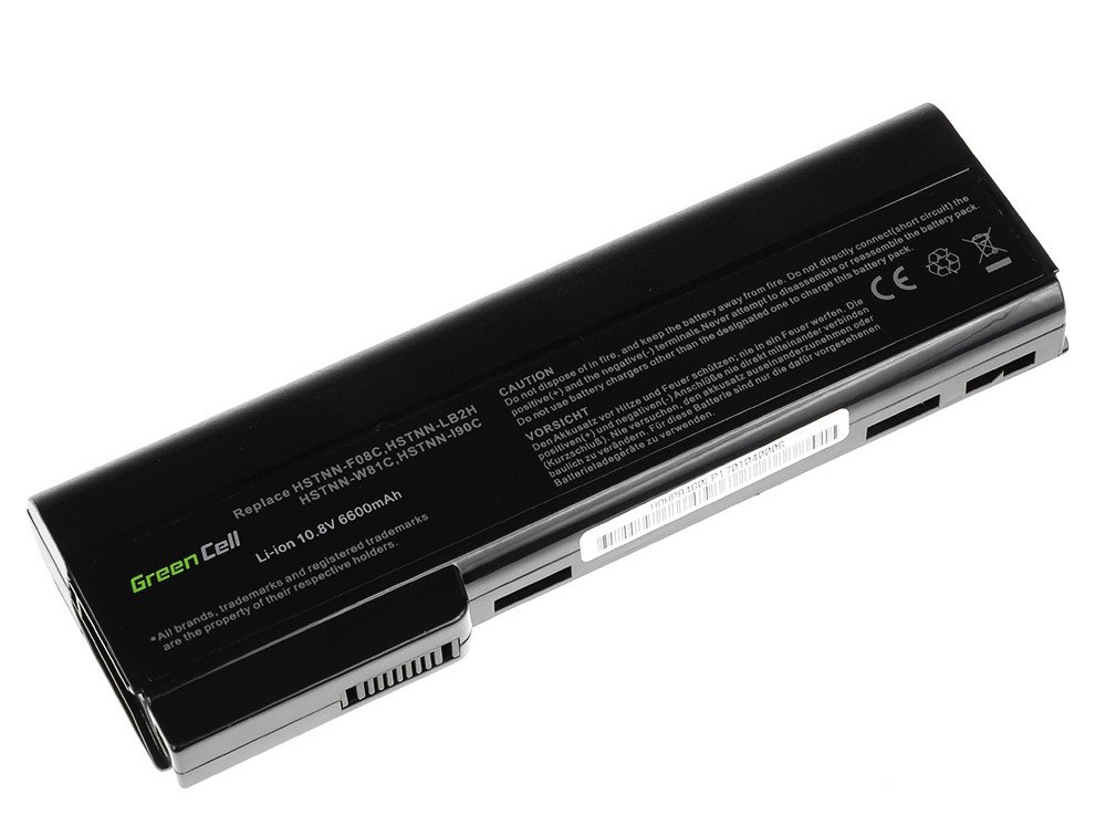 Green Cell Batteri till HP EliteBook 8460p, ProBook 6360b m.fl. 11,1V 6600mAh