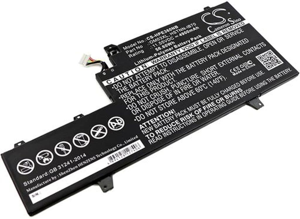 Batteri till HP EliteBook x360 1030 G2 mfl