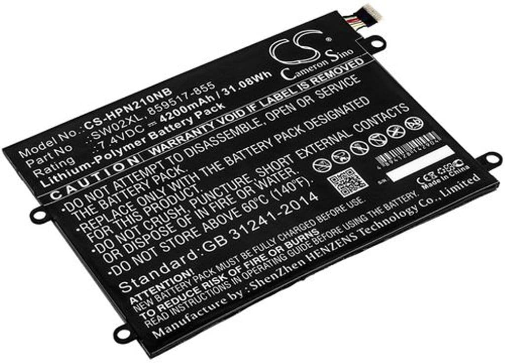 Batteri till HP Notebook x2 mfl