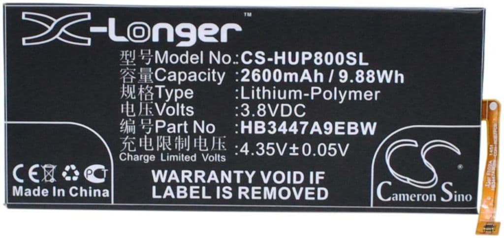 Batteri till Huawei Ascend P8 mfl