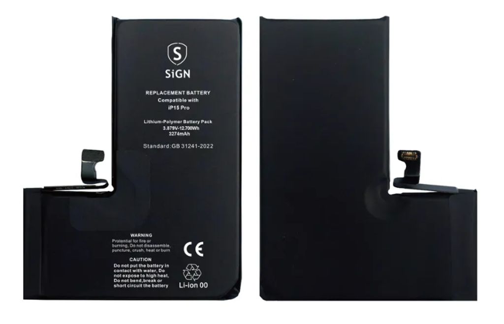 Batteri till iPhone 15 Pro - Diagnostik Pass