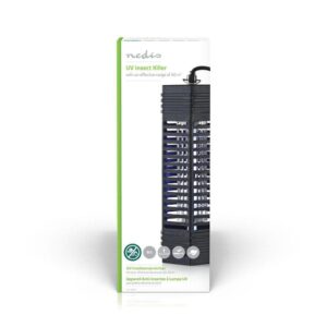 Nedis Insekts / Geting / Myggfångare 6W 50m² - Svart