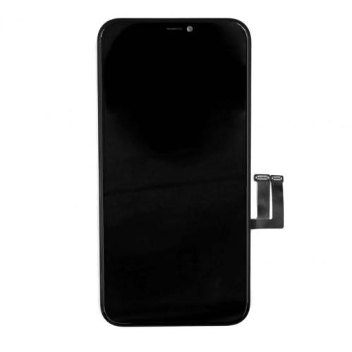 iPhone 11 C11 Glas med Original LCD Display - Svart