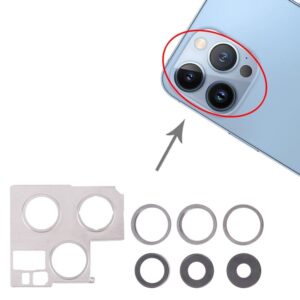 iPhone 13 Pro Kameralins + Bracket - Grafit