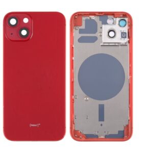 iPhone 13 Baksida utan logga - Röd