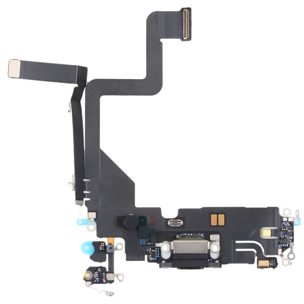 iPhone 14 Pro Laddningsport Flexkabel - Svart