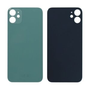 iPhone 11 Bakglas utan logga Hög kvalitet – Grön