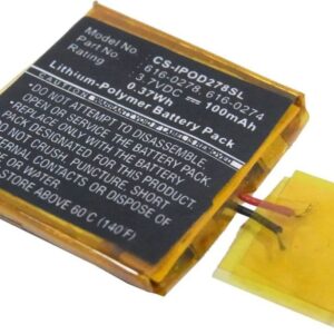 Batteri till Apple iPOD Shuffle G2 1GB mfl