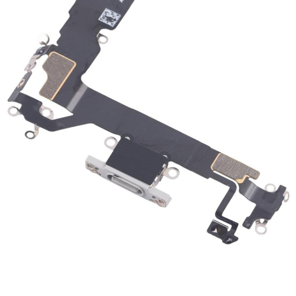 iPhone 17 Laddport flexkabel - Vit