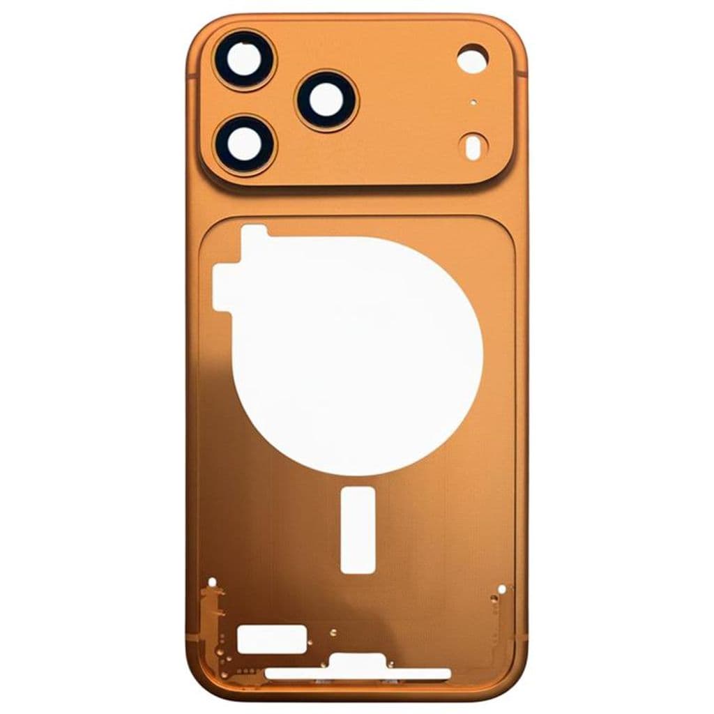 iPhone 17 Pro Mellanram med kameralinsskydd - Cosmic Orange - Bild 2