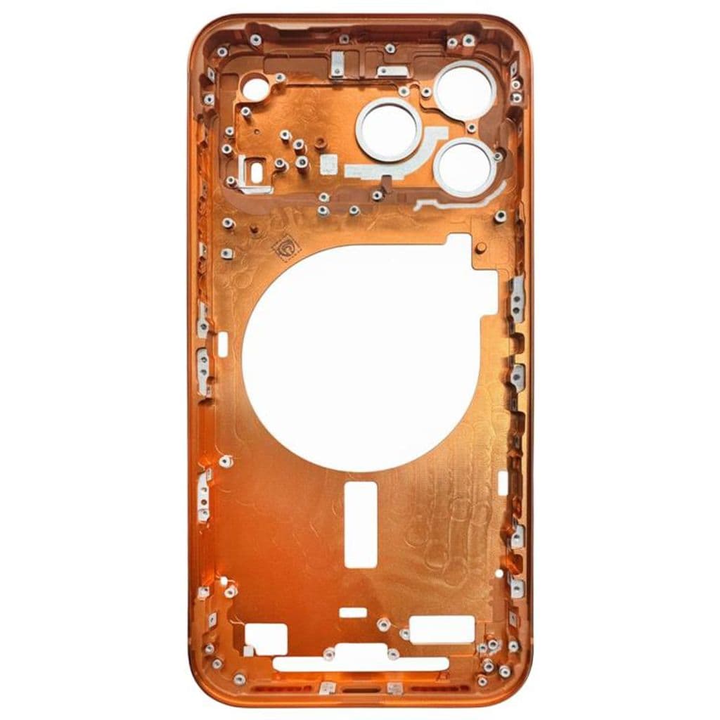 iPhone 17 Pro Mellanram med kameralinsskydd - Cosmic Orange - Bild 3