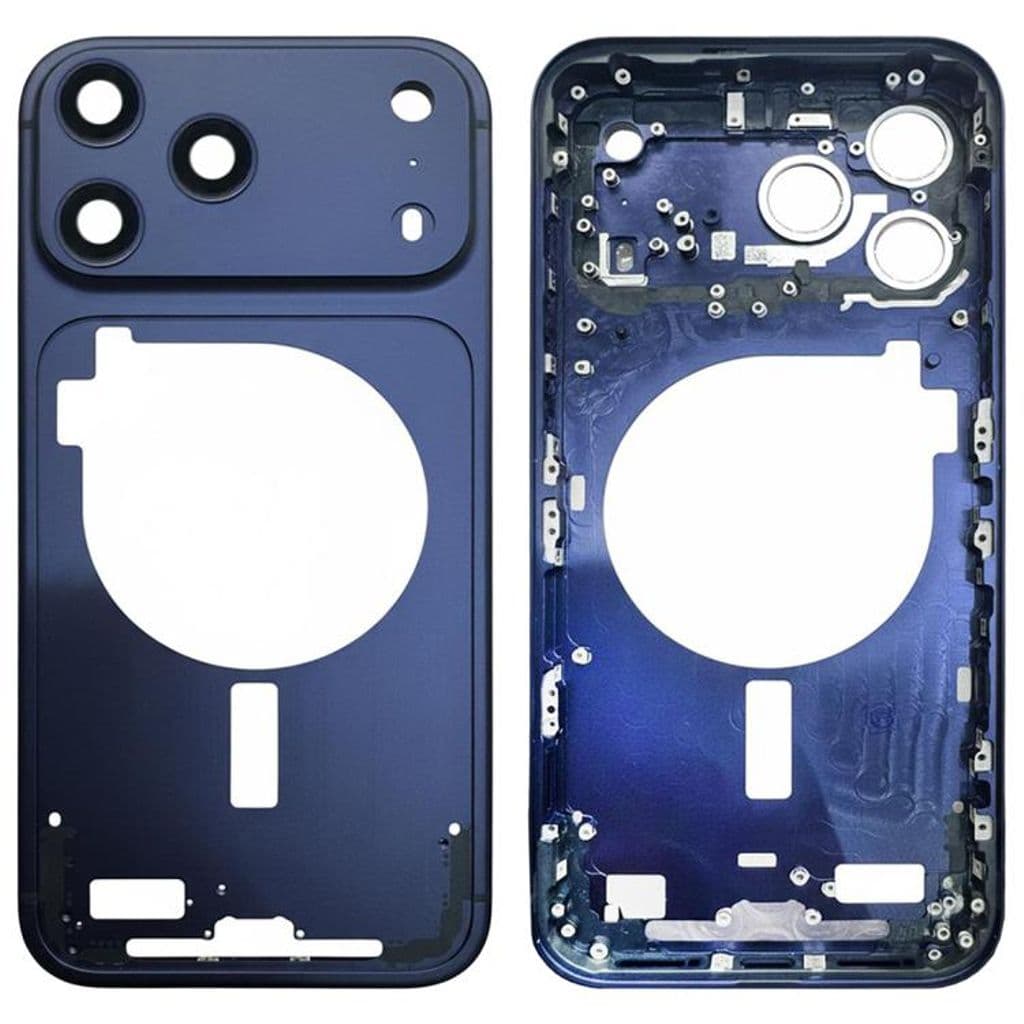 iPhone 17 Pro Mellanram med kameralinsskydd - Deep Blue