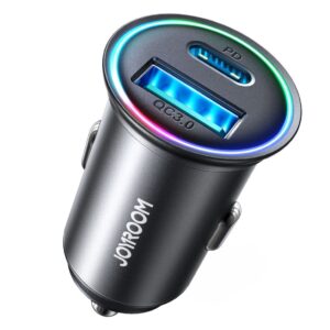Joyroom Mini Metal Billaddare 60W, USB-C, USB-A