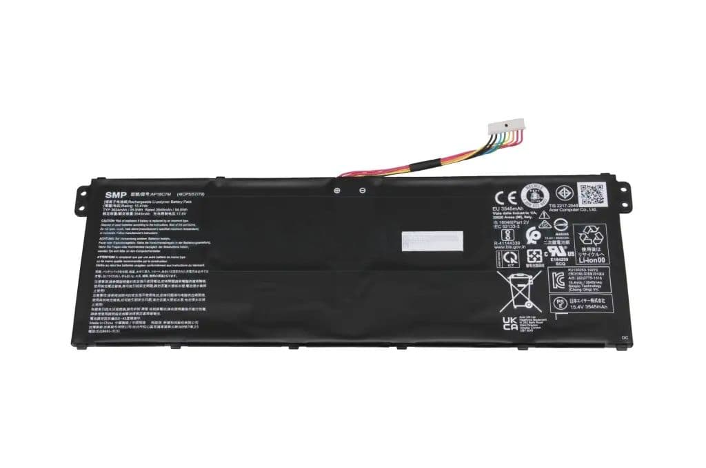 Acer BATTERY 3634mAh 4S1P AP18C 15.4V