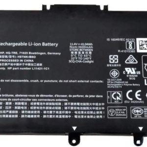 HP 3C laptop batteri, 41Wh, 3,6Ah, Li-ion, HT03041XL-PR+PL, HT03XL