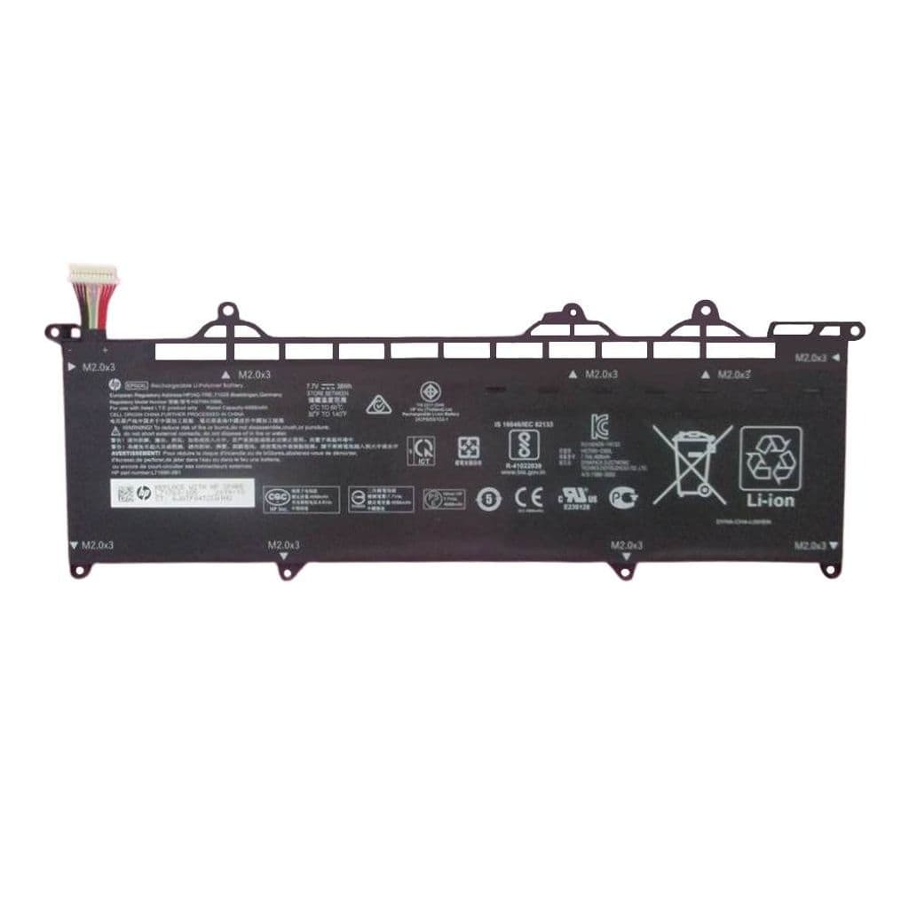 HP 2C laptop batteri, 38Wh, 4,935Ah, Li-ion, EP02038XL-PL, EP02XL