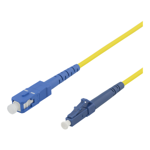 DELTACO Fiberkablage, LC - SC, 9/125, OS1/2, singlemode - 5m