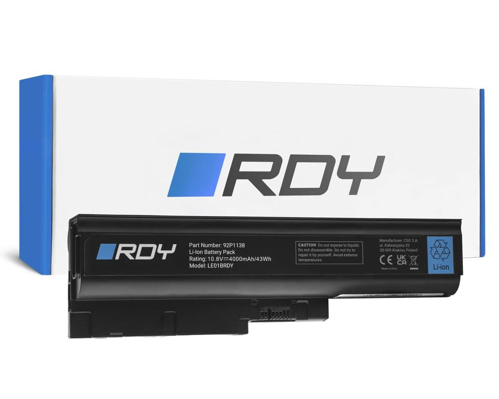 RDY Batteri 42T4504 42T4513 92P1138 92P1139 till Lenovo ThinkPad R60 R60e etc
