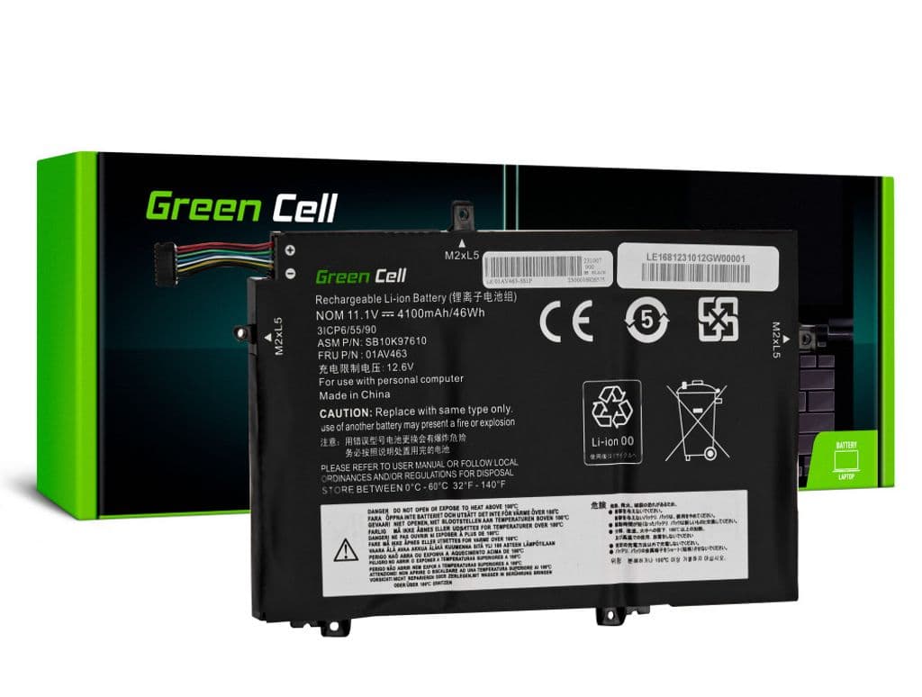 Green Cell batteri för Lenovo ThinkPad