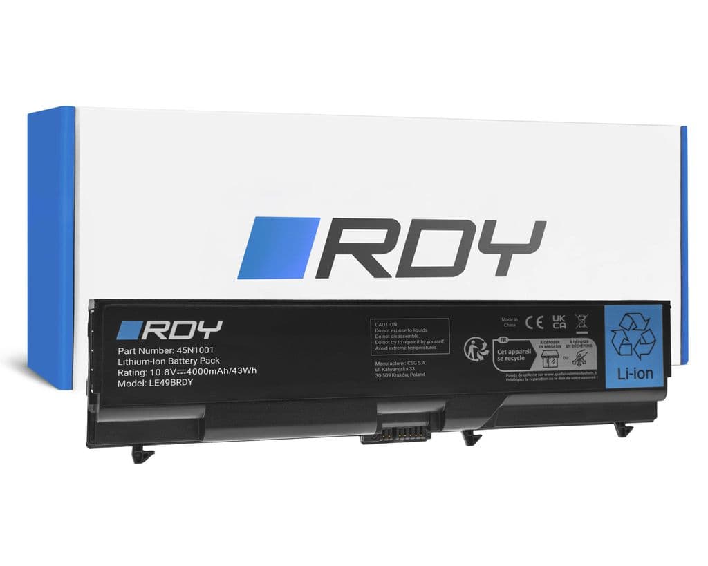 RDY Batteri 45N1001 till Lenovo ThinkPad L430 L530 T430 T430i T530 T530i W530