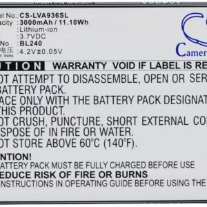 Batteri till Lenovo A936 mfl