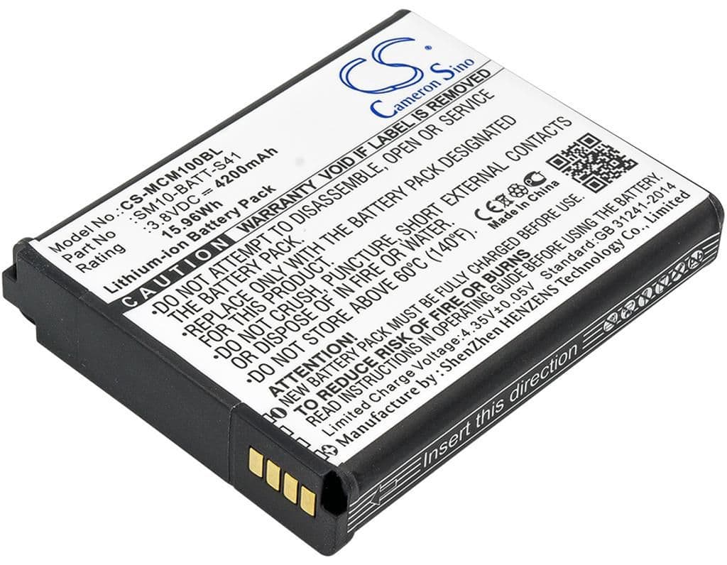 Batteri till M3 Mobile SM10 mfl