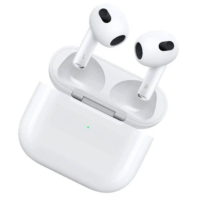 Apple AirPods 3:e generation med laddningsetui - Vit