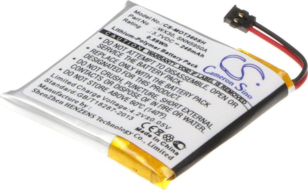Batteri till Motorola Moto 360 mfl