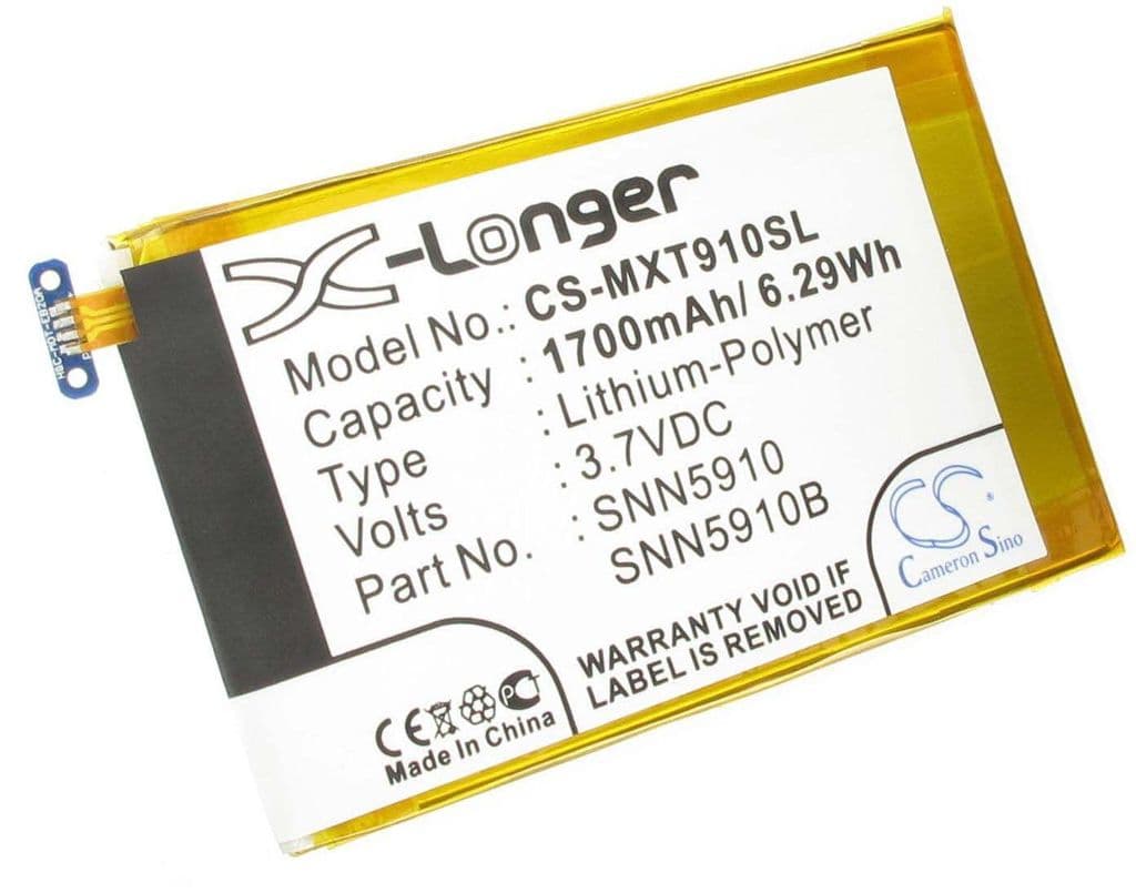 Batteri till Motorola EB20 ersättningsbatteri