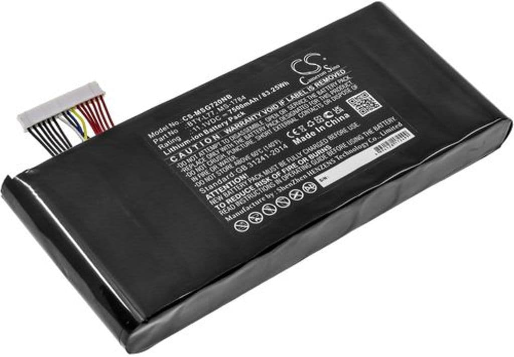 Batteri till Msi GT72 6QDG16H21 mfl