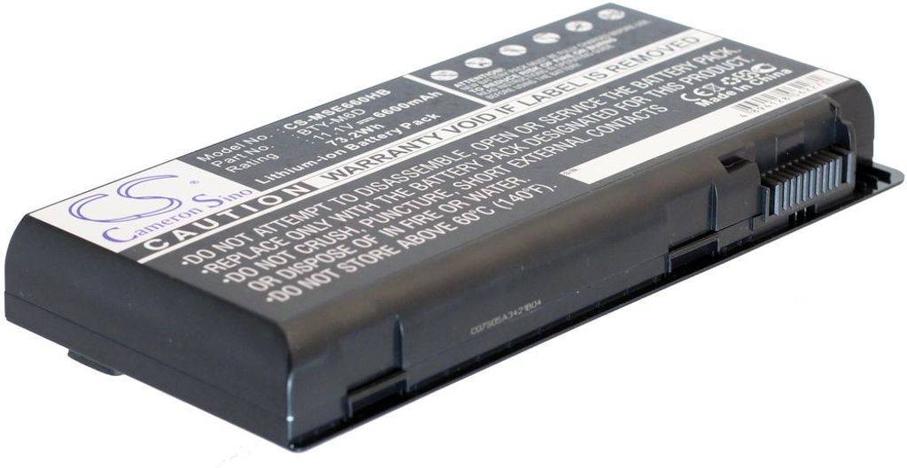 Batteri till MSI GT660/GT780 m.fl.
