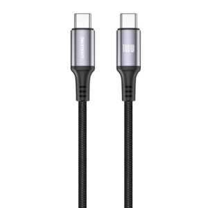 NEXTBATT USB-C till USB-C kabel 100W, 5A, 1m - Svart