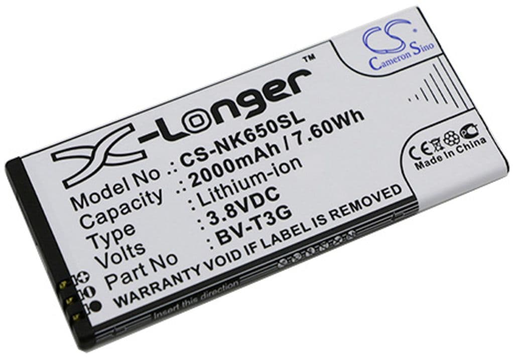 Batteri till Microsoft Lumia 650 mfl