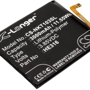 Batteri till HE316 / HE317 / HE335 ersättningsbatteri