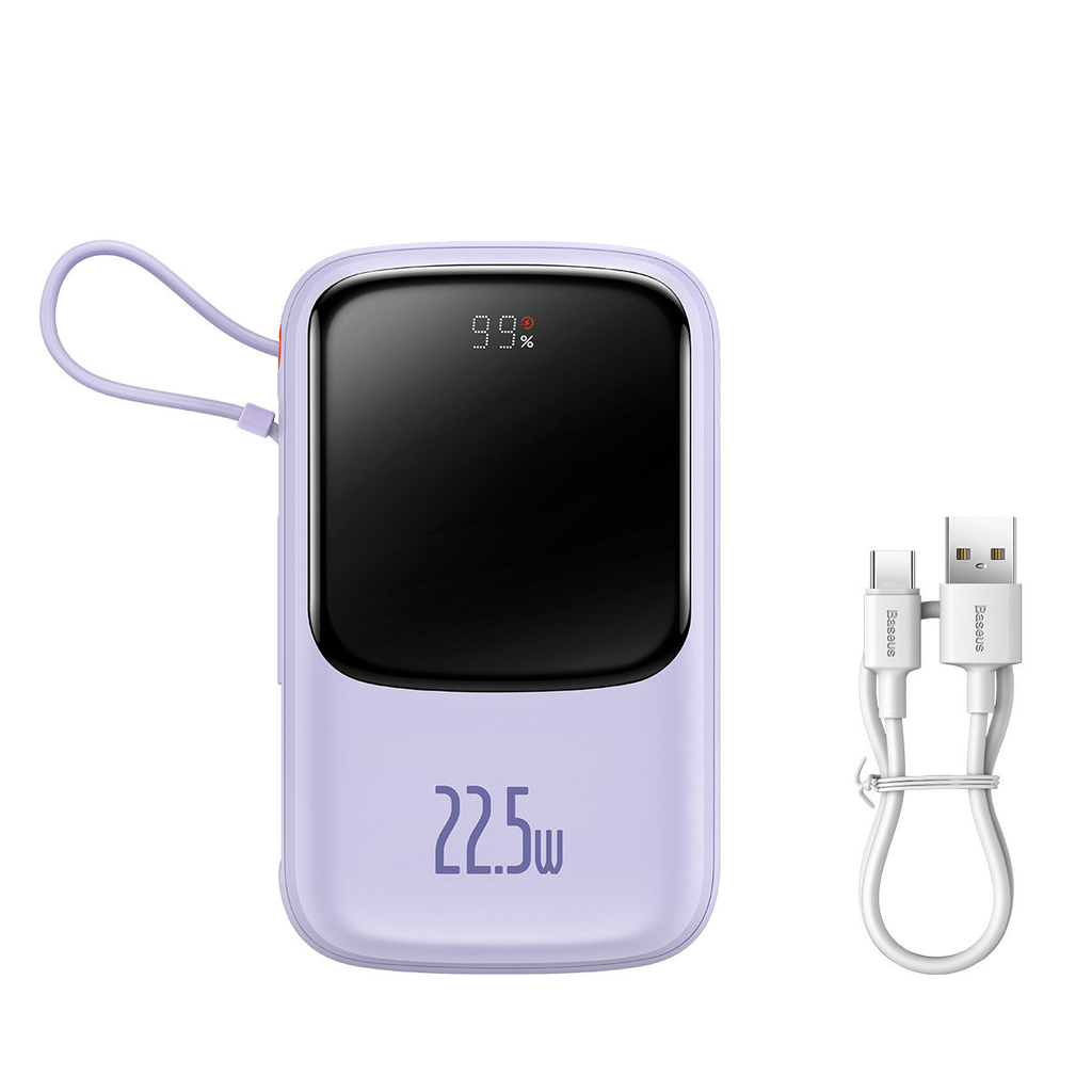 Baseus Qpow Pro Digital Display Fast Charge Power Bank 10000mAh 22.5W
