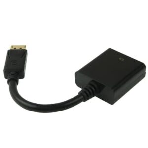 Adapter DisplayPort till HDMI 20 cm - Svart