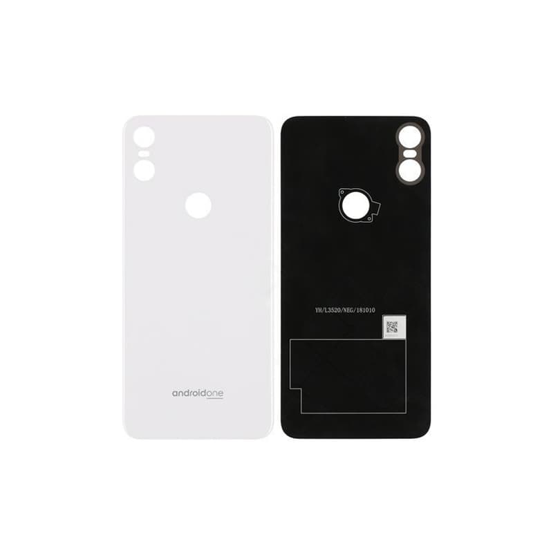 Motorola One Baksida - Original - Vit