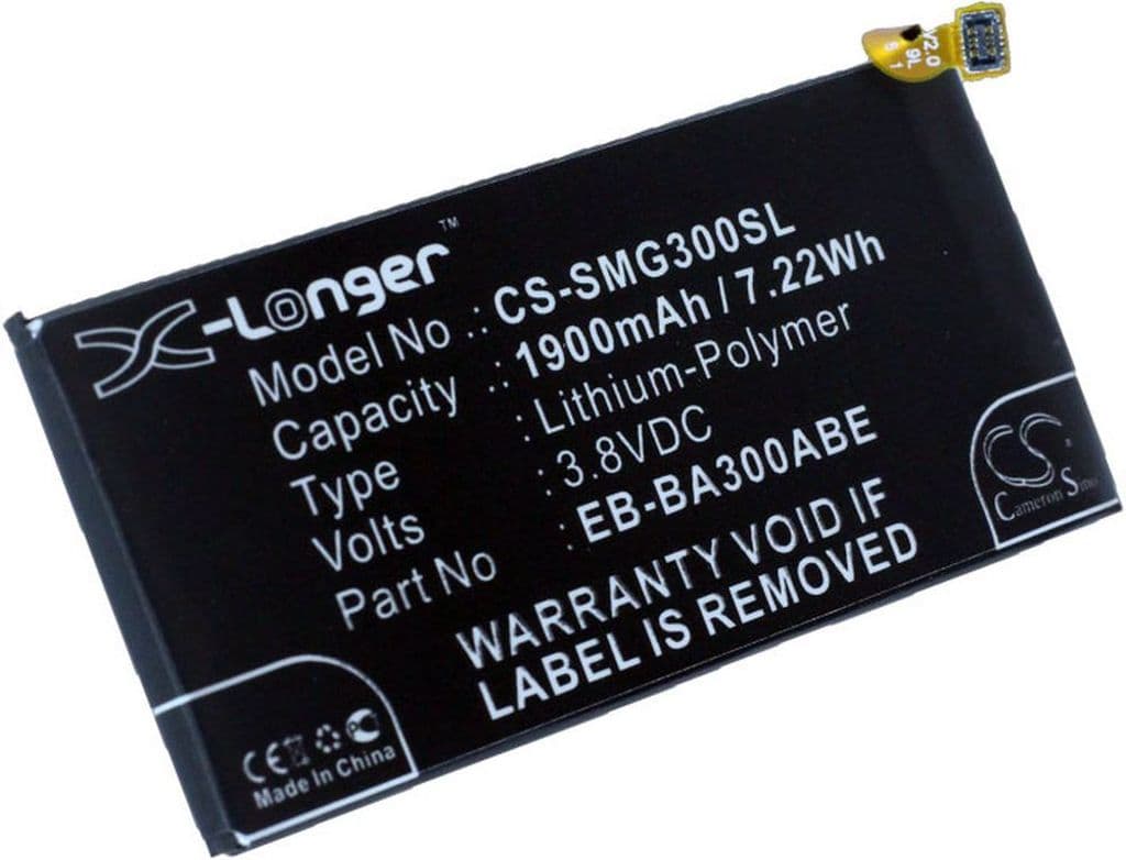 Batteri till Samsung Galaxy A3 / SM-A3000 ersättningsbatteri