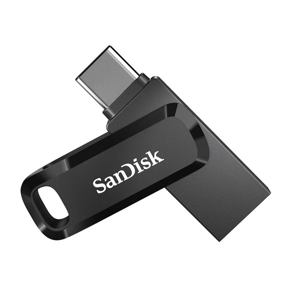 SanDisk Dual Drive GO USB-C minnespinne 128GB - USB 3.1