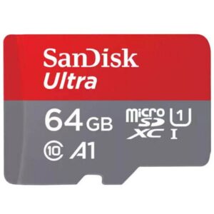 SanDisk Ultra microSDHC 64GB minneskort UHS-I Class 10