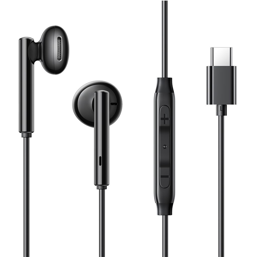 SiGN USB-C in-ear trådhörlurar - Svart