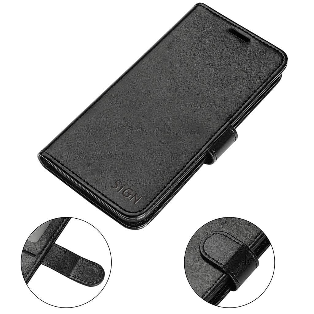 SiGN Plånboksfodral till Samsung Galaxy A35 - Svart
