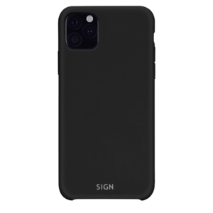 SiGN Liquid Silicone skal till iPhone 11 Pro - Svart
