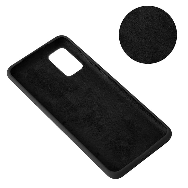 SiGN Liquid Silicone skal till Samsung Galaxy Note 20 - Svart